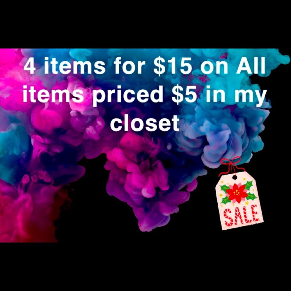 4 items for $15